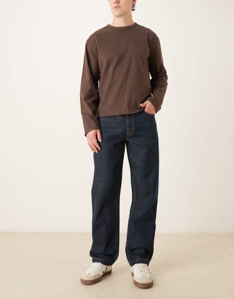 ASOS DESIGN – Jeans mit geradem Bein in verwaschenem Blau - view 1