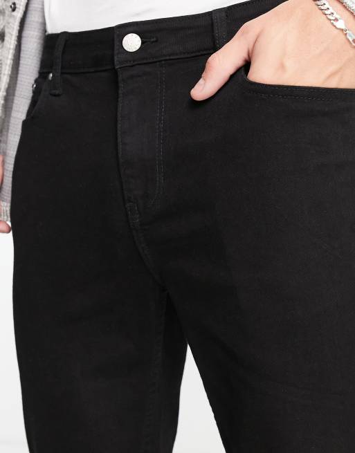 ASOS DESIGN - Jeans neri affusolati , 2 di 4