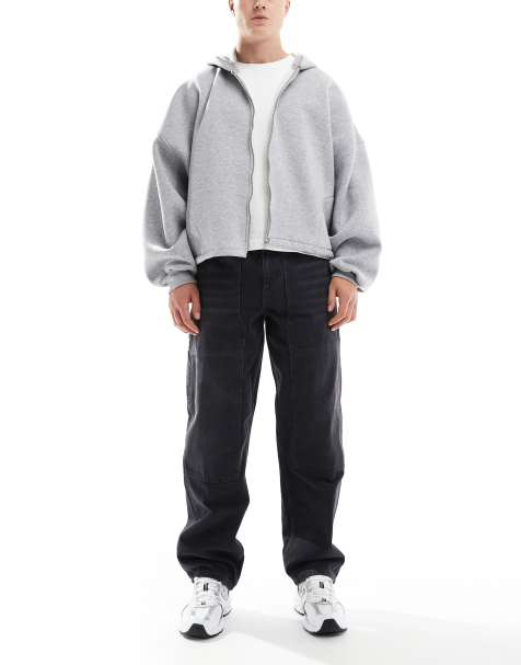 ASOS DESIGN - Jeans nero slavato - view 1
