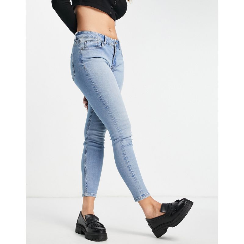 Donna Jeans DESIGN - Jeans skinny a vita bassa azzurri