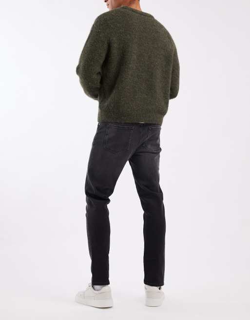 ASOS DESIGN - Jeans skinny color grigio slavato, 3 di 5
