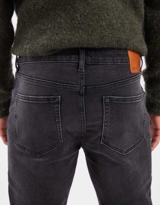 ASOS DESIGN - Jeans skinny color grigio slavato, 4 di 5
