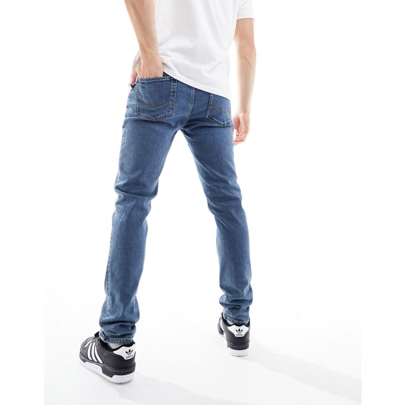 Jeans NAZgd DESIGN - Jeans skinny lavaggio blu medio