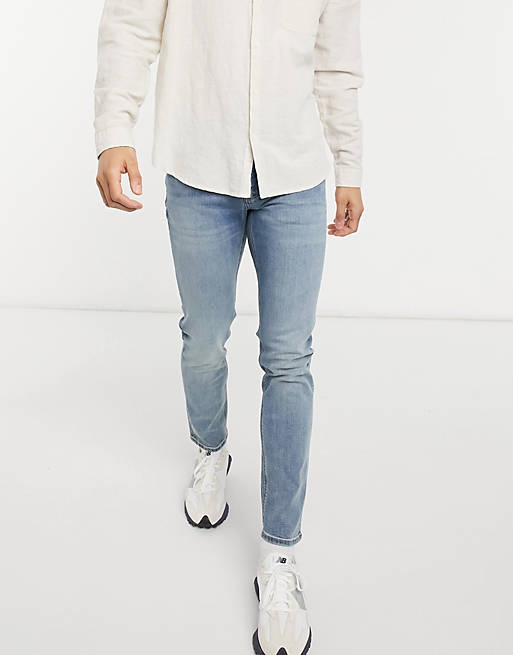ASOS DESIGN - Jeans skinny lavaggio medio