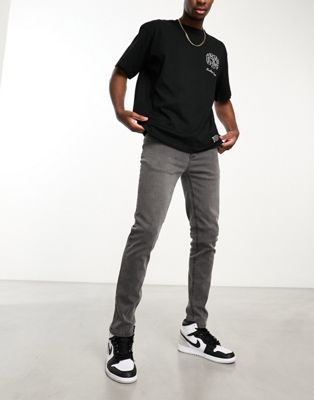 ASOS DESIGN skinny  jeans black wash - ASOS Price Checker