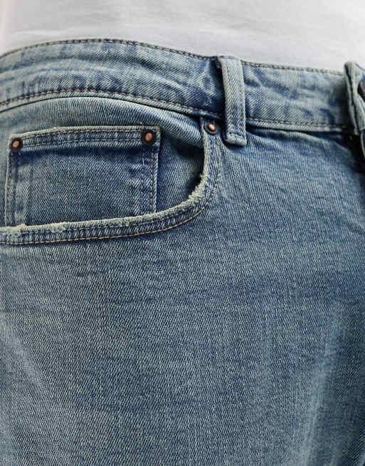 Jeans fondo 2025 sfrangiato