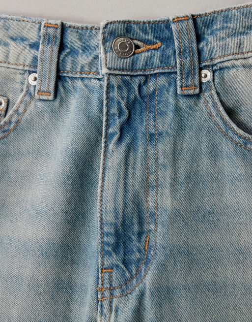 ASOS DESIGN - Jeans slim con gamba bombata lavaggio vintage , 6 di 7