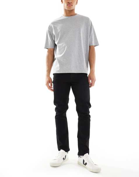 ASOS DESIGN - Jeans slim elasticizzati neri - view 1