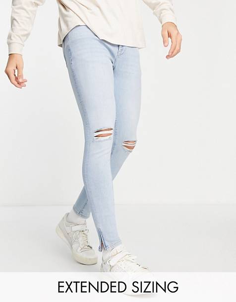 Blu navy L MODA UOMO Jeans Consumato LTB Pantaloncini jeans sconto 75% 