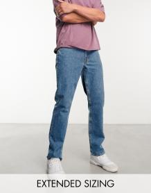 ASOS DESIGN - T-shirt nera in maglia di cotone di media pesantezza