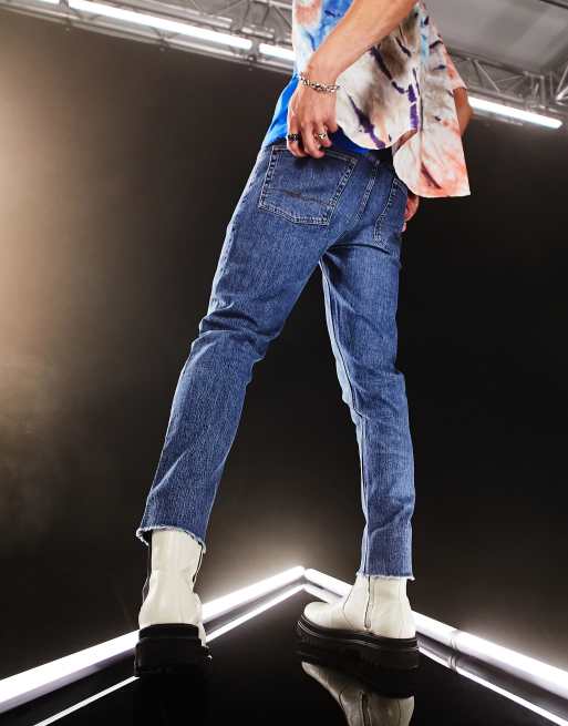 Jeans sfrangiati best sale