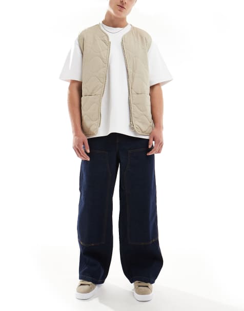 ASOS DESIGN - Jeans super ampi blu indaco - view 1