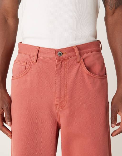 ASOS DESIGN Jeans super larghi arancioni ASOS