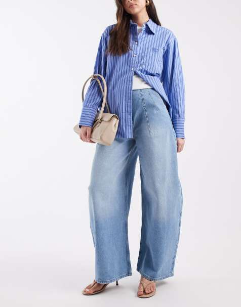 ASOS DESIGN – Jeansy barrel oversize - view 1