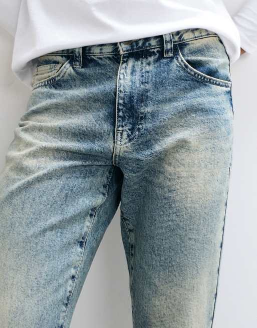ASOS DESIGN jeansy bootcut w jasnoniebieskim denimie, 5 z 5