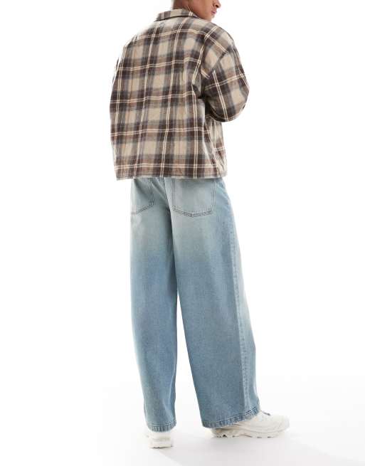 ASOS DESIGN jeansy o bardzo luźnym kroju w jasnoniebieskim denimie, 2 z 5