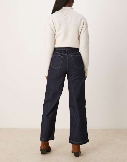 ASOS DESIGN – Jeansy o krótkim fasonie z naszytymi kieszeniami, 2 z 5