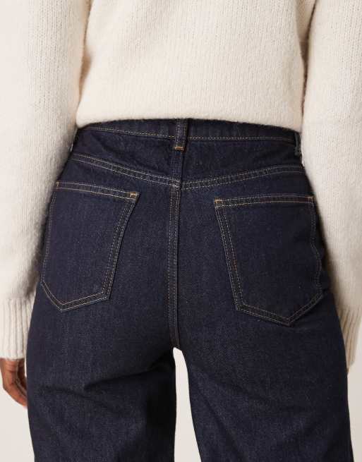 ASOS DESIGN – Jeansy o krótkim fasonie z naszytymi kieszeniami, 5 z 5