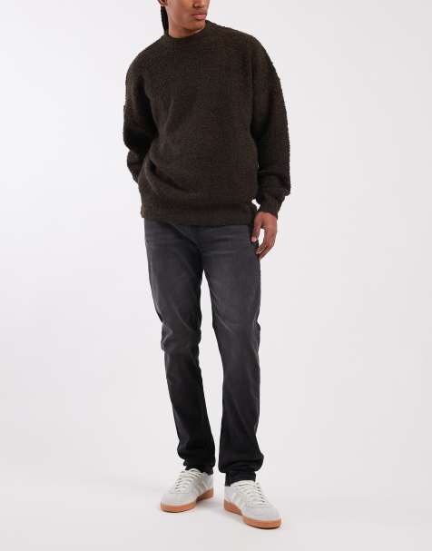 ASOS DESIGN skinny jeans in black wash