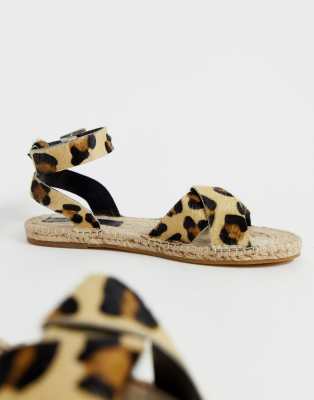 asos leopard espadrilles