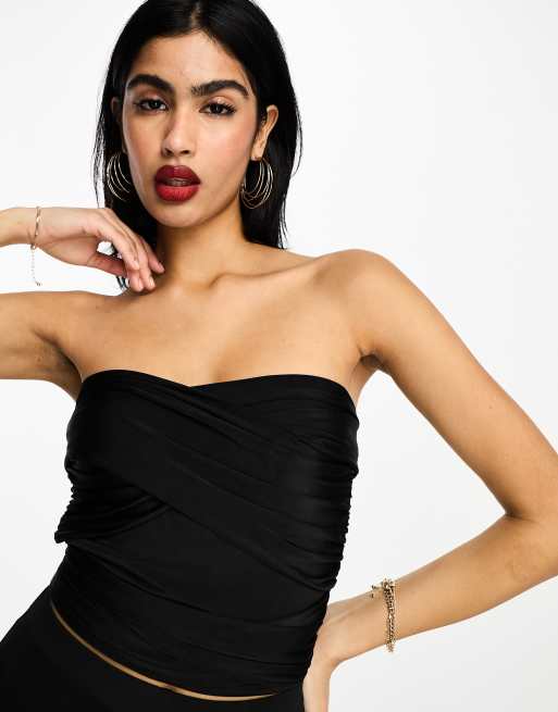 Asos strapless sales top