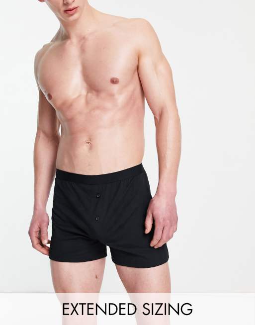 blad Aas Opiaat ASOS DESIGN jersey boxers in black | ASOS