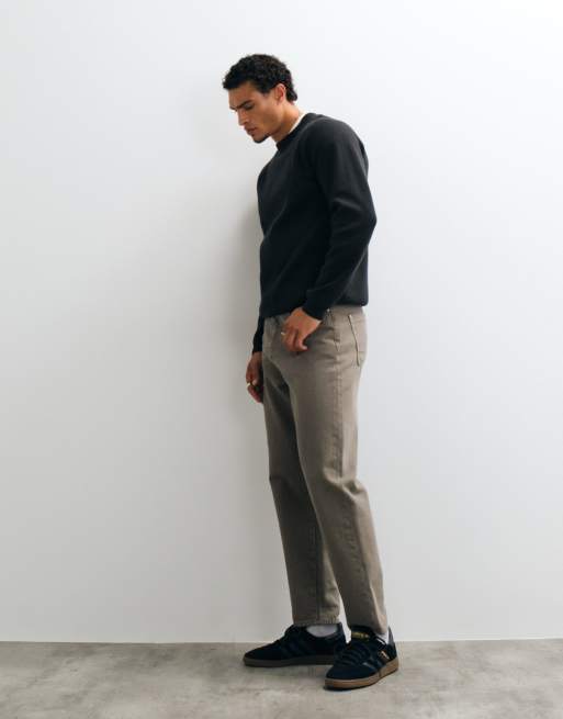 ASOS DESIGN - jersey de punto compacto holgado en negro, 2 de 5