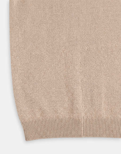 ASOS DESIGN - jersey de punto compacto holgado en verde salvia, 9 de 9