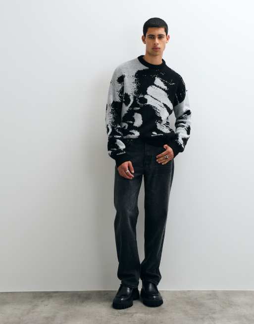 ASOS DESIGN - jersey de punto oversize monocromático, 4 de 5