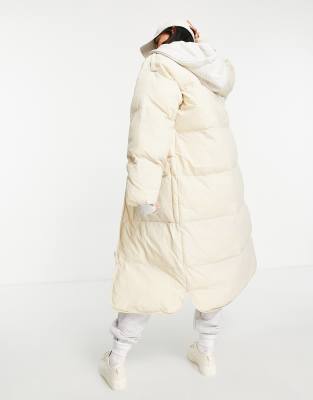 extra long padded coat asos