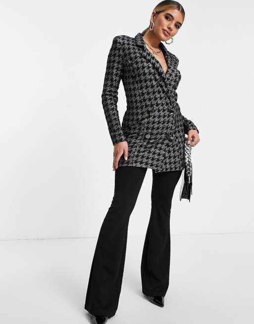 ASOS DESIGN houndstooth blazer