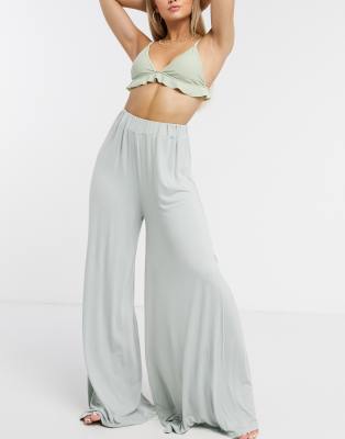 palazzo beach pants