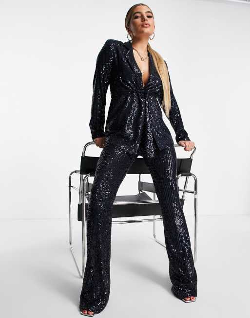 Sparkly on sale trouser suit