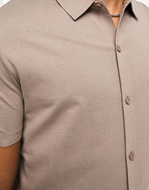 Light brown shirt sale