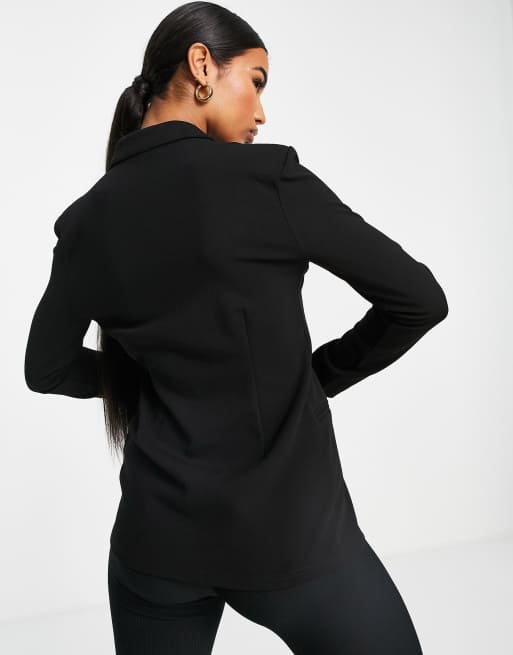 ASOS DESIGN jersey single breasted suit blazer, 2 of 4