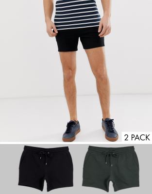asos skinny shorts