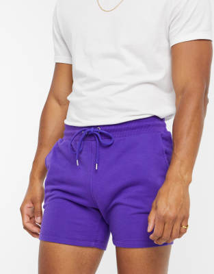 jersey skinny shorts