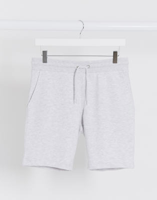 asos design jersey skinny shorts