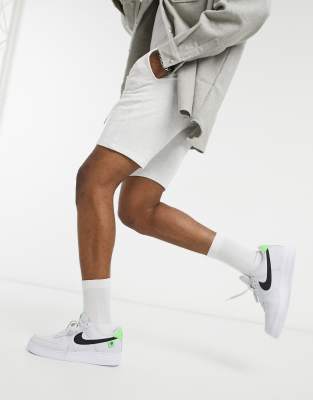 asos design jersey skinny shorts
