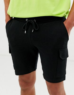 cargo jersey shorts