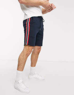 asos design jersey skinny shorts
