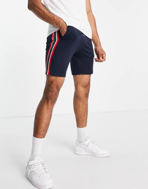 Shorts with hot sale side stripe