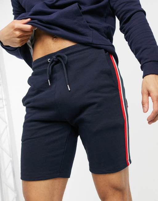 Shorts with sales side stripe