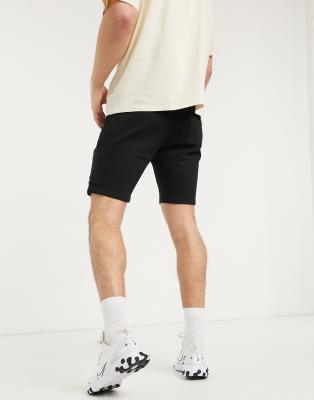 asos design jersey skinny shorts