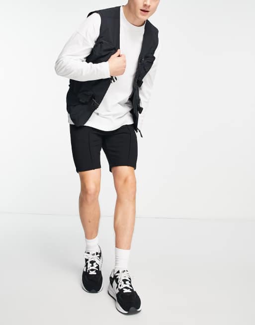 Mens skinny jersey shorts deals