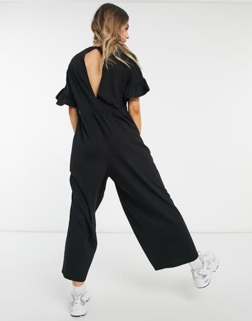 Asos smock hot sale jumpsuit