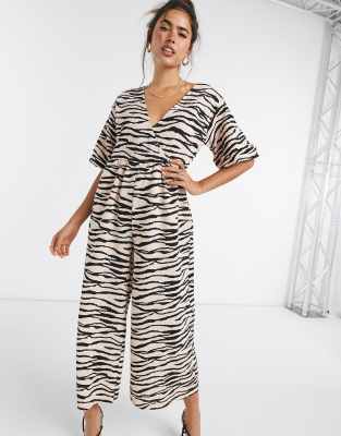 asos animal print jumpsuit