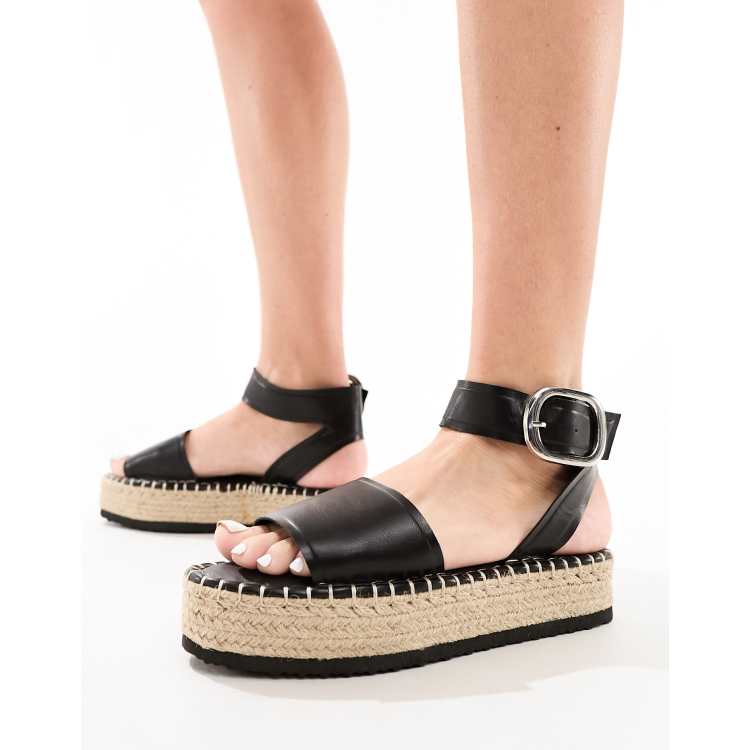 Asos store black espadrilles