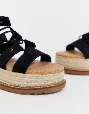 asos design jive flatform espadrilles