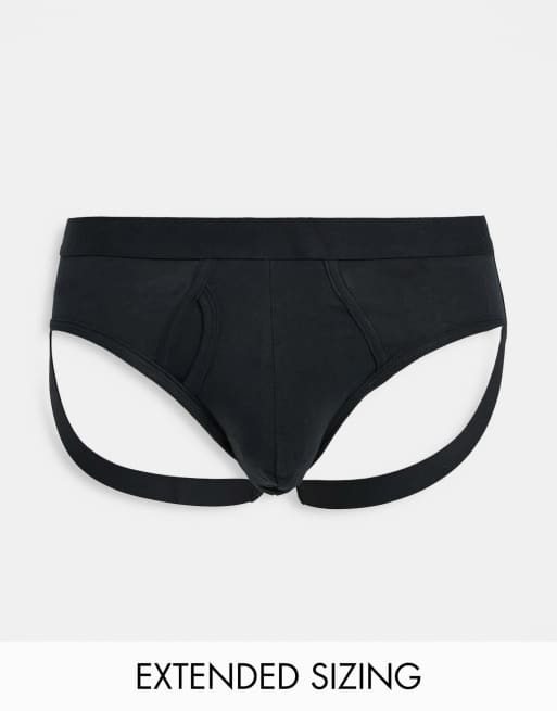 ASOS DESIGN jock strap in black ASOS